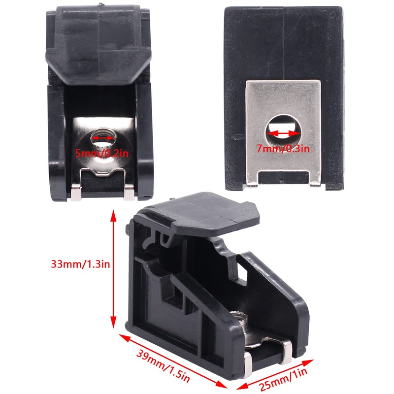 HouYeen 4Pcs Headlight Mounting Clip Bracket for V-W Polo 2009-2018