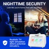 FakeTV - FTV-7 White – Advanced Home Security Television Simulator