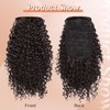 Benehair Afro Kinky Curly Ponytail Extension 8 Inch Wave Drawstring
