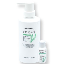 All-in-One Shampoo Aroma Incense 10.1 fl oz (300 ml), Additive-free, Travel Refill Bottle Set