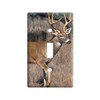 Deer - Hunting - Plastic Wall Decor Toggle Light Switch Plate Cover