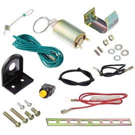 Megatronix TRM Heavy Duty Electronic Trunk Release Solenoid Kit with Push Button