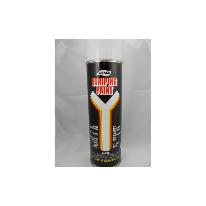 Aervoe Striping Paint White Spray