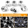 MIKKUPPA M14x1.5 Open End Lug Nuts - Replacement for Chevy