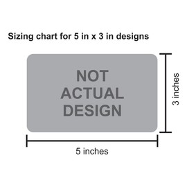 StickerTalk Autistic Child Lives Here Vinyl Sticker, 5 inches by 3 inches