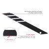 FOSHIO 100PCS 30 Degree Carbon Steel Snap Off Blades 9mm