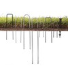 GardenMate 50 Artificial Grass Ground Anchors Half Green Hot-Dip Galvanised
