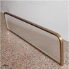 Countertop Low Fence Divide,Restaurant Decorative Partitions Grille,Dividers for Dining Areas,Gold