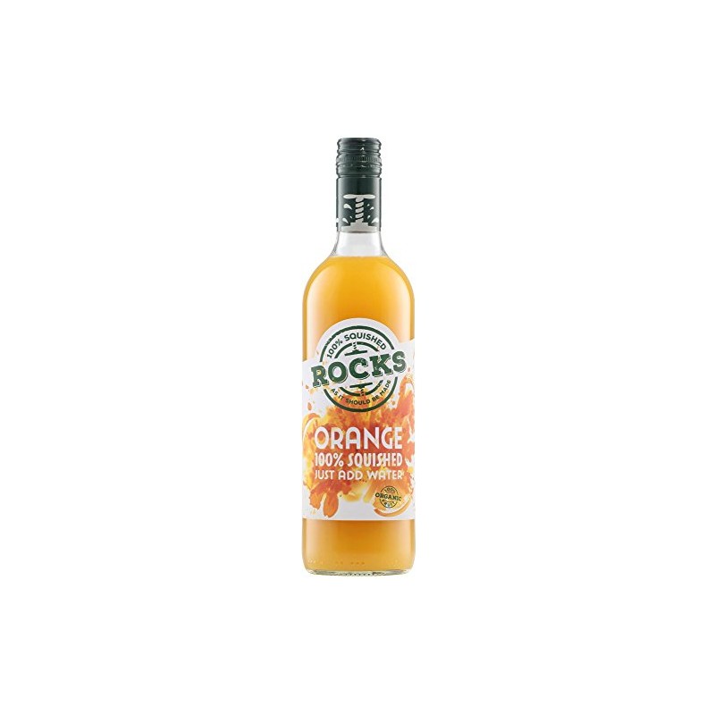 Rocks Organic Orange Squash (740ml) - Pack of 6