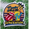 1980's Part of The MTV Generation Christmas Ornament
