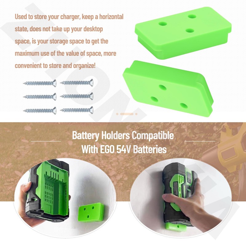 ZHONGXIA Charger Holders & Battery Holders & Leaf Blower Wall