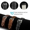 OcioDual Leather Watch Straps Quick Release Compatible with 18mm 20mm
