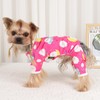 Dog Pajamas Small Sized Boy Girl, Cotton Stretchable Pet Clothes