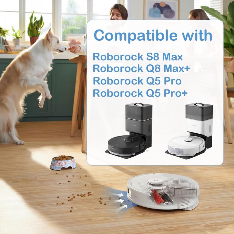 15 pcs Accessories Kit Replacement Parts for Roborock Q5 Pro/Q5