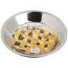 Norpro 3811 Stainless Steel Pie Pan, 9" x 1.5", 1