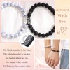 VNOX Matching Couples Bracelets Couple Gifts for Boyfriend Girlfriend Valentine's