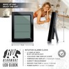 Digital Alarm Clock for Bedrooms, Bedside Clock with 3,5" (9cm)