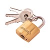 Amtech T0800C 20mm Solid Brass Padlock, Small Padlock with Keys