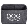Geyecete Dog Toys Storage Bins Felt pet Baskets, Dog Toy