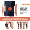 Zen Zen Rodillera Ortopedica deportiva de compresion autoajustable de Neopreno