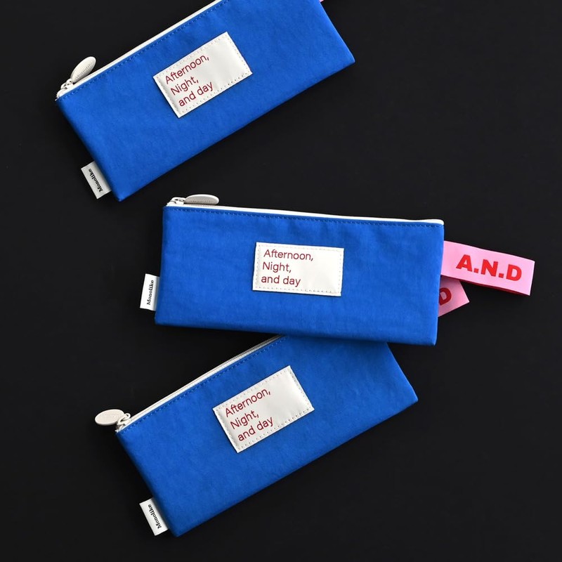 Monolike Pencil case, BLUE, Simple Color