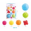 Baby Educational Sensory Ball Set, 8 Textured Balls in Morandi