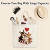 Pseuaudo Corgi Canvas Tote - Corgi & Puppy Gifts, Dog