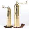 Set of Two Turkish Manual Coffee Grinders, Coffee Mill, Brass