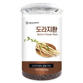 Hello Green Domestic Doraji Pills 350g / 헬로우 그린 국산 도라지환 350g