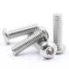 M6 18mm Screws,M6-1.0x18mm Button Head Socket Cap Screw and Bolt,