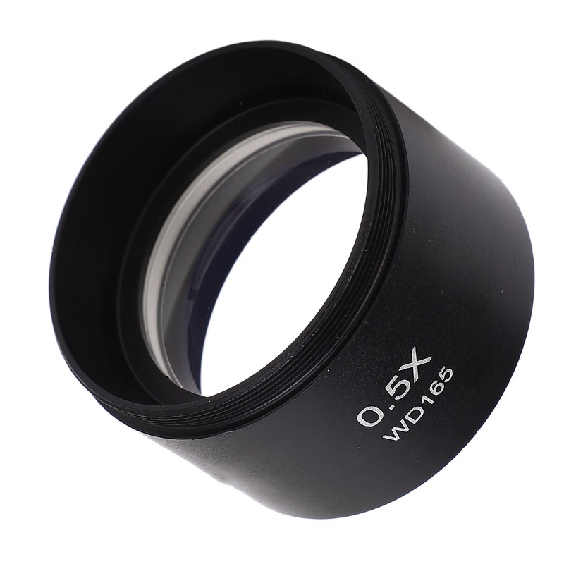 Microscope Objective Lens 0.5X High Transmittance Refractive Index Wide Viewing