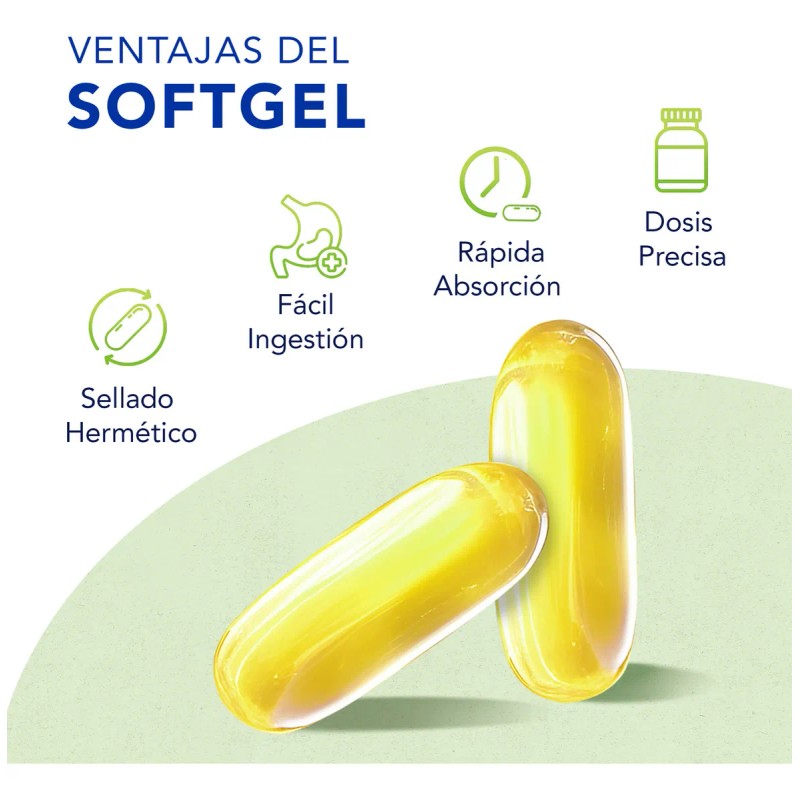 Omega 3 Epa 360 Dha 240 200 Cpsulas Naturagel Sabor