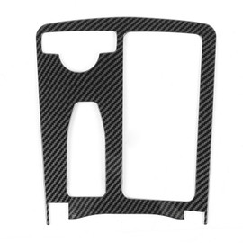 Center Console Cup Holder Bezel Trim 2046800307 Scratch Resistant Replacement for Benz C‑Class W204 2007 to 2014 Carbon Fiber Style