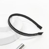 Burnaby Black Argen Loop Hairband / 버나비 블랙 아르젠 루프