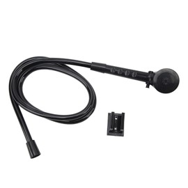 Shower Head, 1.5m Hose Water Saving Construction Handheld RV Shower Set Easy To Operate For Travel Trailer Hunting (Black)