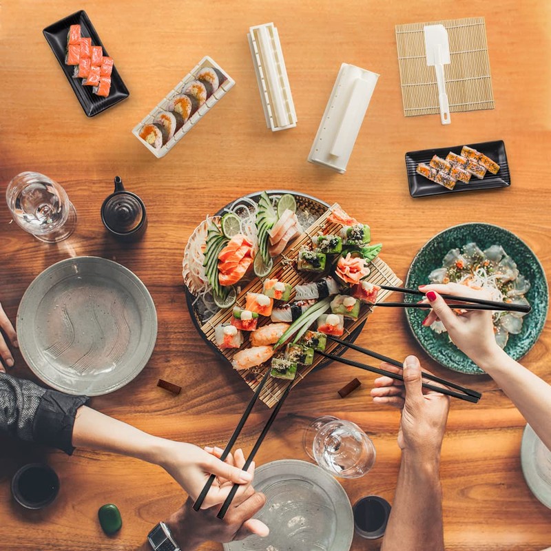 Virklyee Sushi Maker Kit 10 Pieces DIY Sushi Set 5
