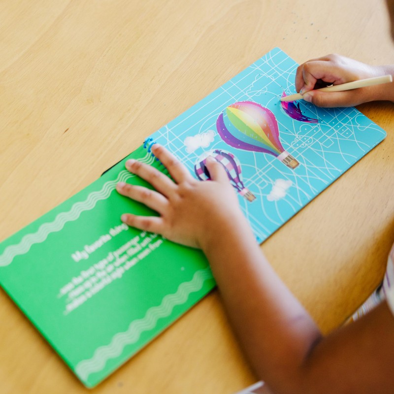 Melissa & Doug On the Go Scratch Art Hidden-Picture Pad