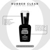 Gel Nivelador para Uñas Rubber Clear Organic Nails 15ml -