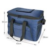 EAGLEMATE 36L Soft Cooler Insulated Picnic Bag for Camping,Hiking and