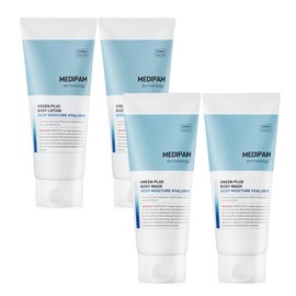 Medipharm Hyaluronic Body Lotion/Body Wash 200ml x 2 - Body Lotion+Body Lotion / 메디팜 히알루론 바디로션/바디워시 200ml 2개 - 바디로션+바디로션