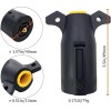 Geartronics NEW 7 Way RV Style Trailer Light Plug Connector