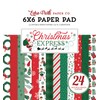 Echo Park Paper Christmas Express 6x6 Paper Pad, Multi