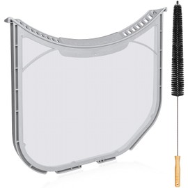 Uszily ADQ566564 Lint Filter Replacement for LG and Kenmore Dryers, New Version ADQ566564 Filter (Bottom with Notches), Ultra Durable Lint Screen Trap with Dryer Vent Lint Brush