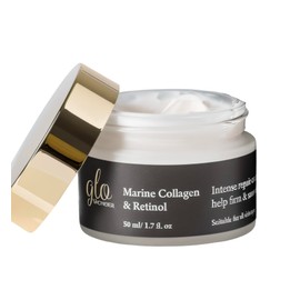 Collagen Cream for face with Marine Collagen & Retinol High Strength, Anti-wrinkle Moisturiser for Men and Women, Firming Face Cream, Anti-Ageing Cream For Face, Eyes and Neck 50ml