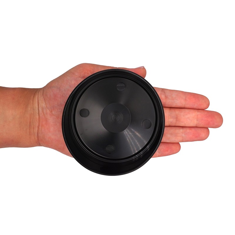 SKIR'CO Pack of 2 Fence Post Caps Round 76 mm