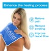 Roscoe Medical Gel Soft Flexible Ice Packs for Injuries, Reusable
