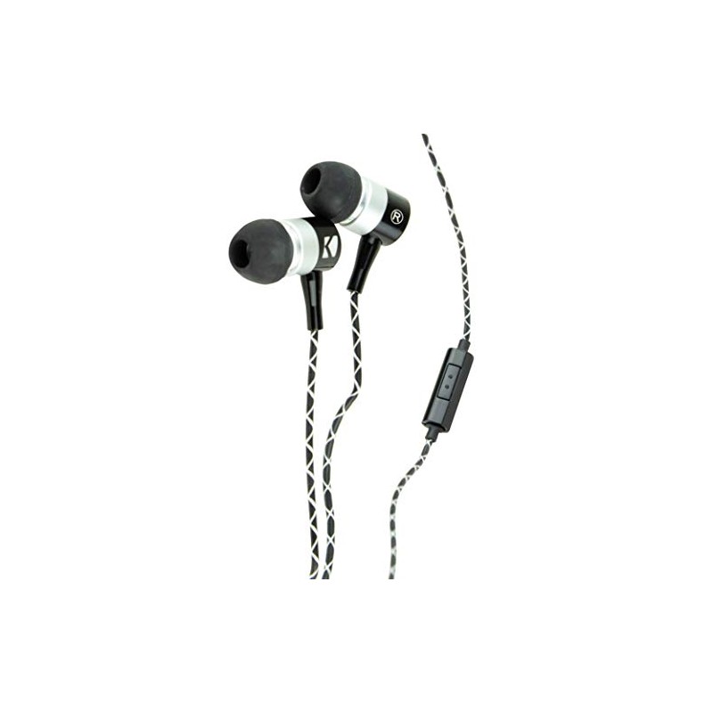 Kicker Auriculares con cable EB54 con micrófono | Grandes auriculares