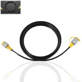 Hydraulic Test Hose, Hydraulic Pressure Test Hose, M16 Test Port to 1/4Npt,1 PCS Hydraulic Pressure Test Hose 2.0m/6FT Testing Coupling Point