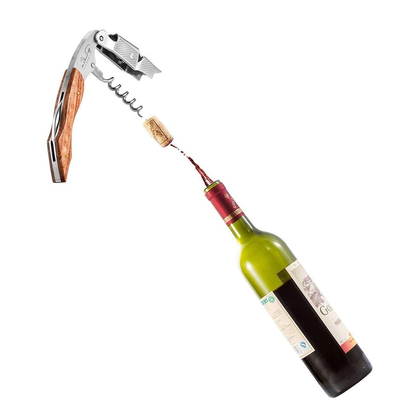 Wooden – Professional Benkia Waiter's Corkscrew with Double Lever