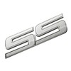 2Pcs Front Door SS Emblem 3D Badge Nameplates Replacement for